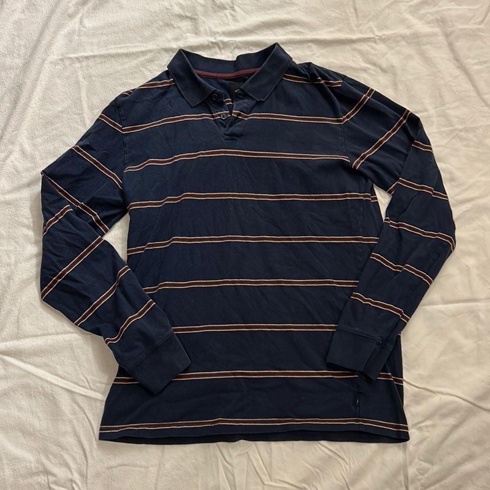 Old long sleeve men’s M striped Vans shirt